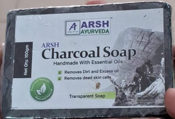 ARSH Charcoal Soap Handmade