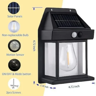 SOLAR WALL BULB LAMP